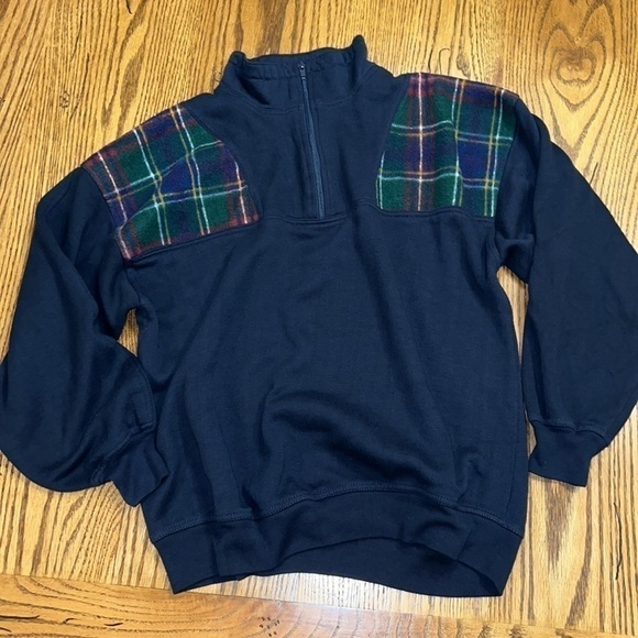 Carolina Colours Vintage 1/4 Zip Pullover Sweatshirt. Size Medium. - Picture 3 of 11